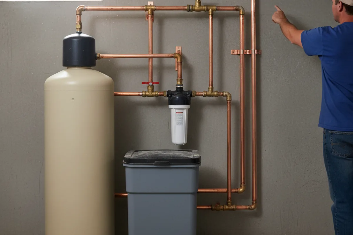 Whole-house water treatment system installed in Waco